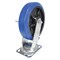 Vestil Elastic Rubber Swivel With Brake Caster 8 In. Diameter x 2 In. Width 770 lb Blue/Black CST-BB-8X2ER-SWB - alternate 4